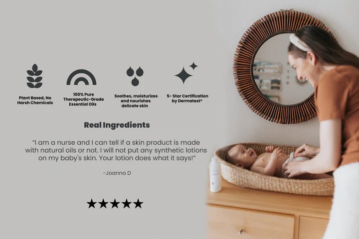 Parasol Soft+Natural™ Baby Lotion for Newborns Body & Face - Tadpole