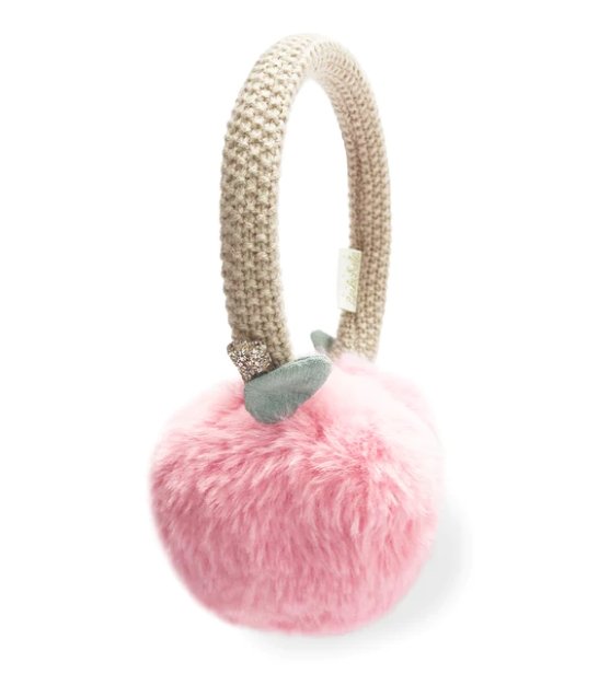 Pink Apple Earmuffs - Tadpole