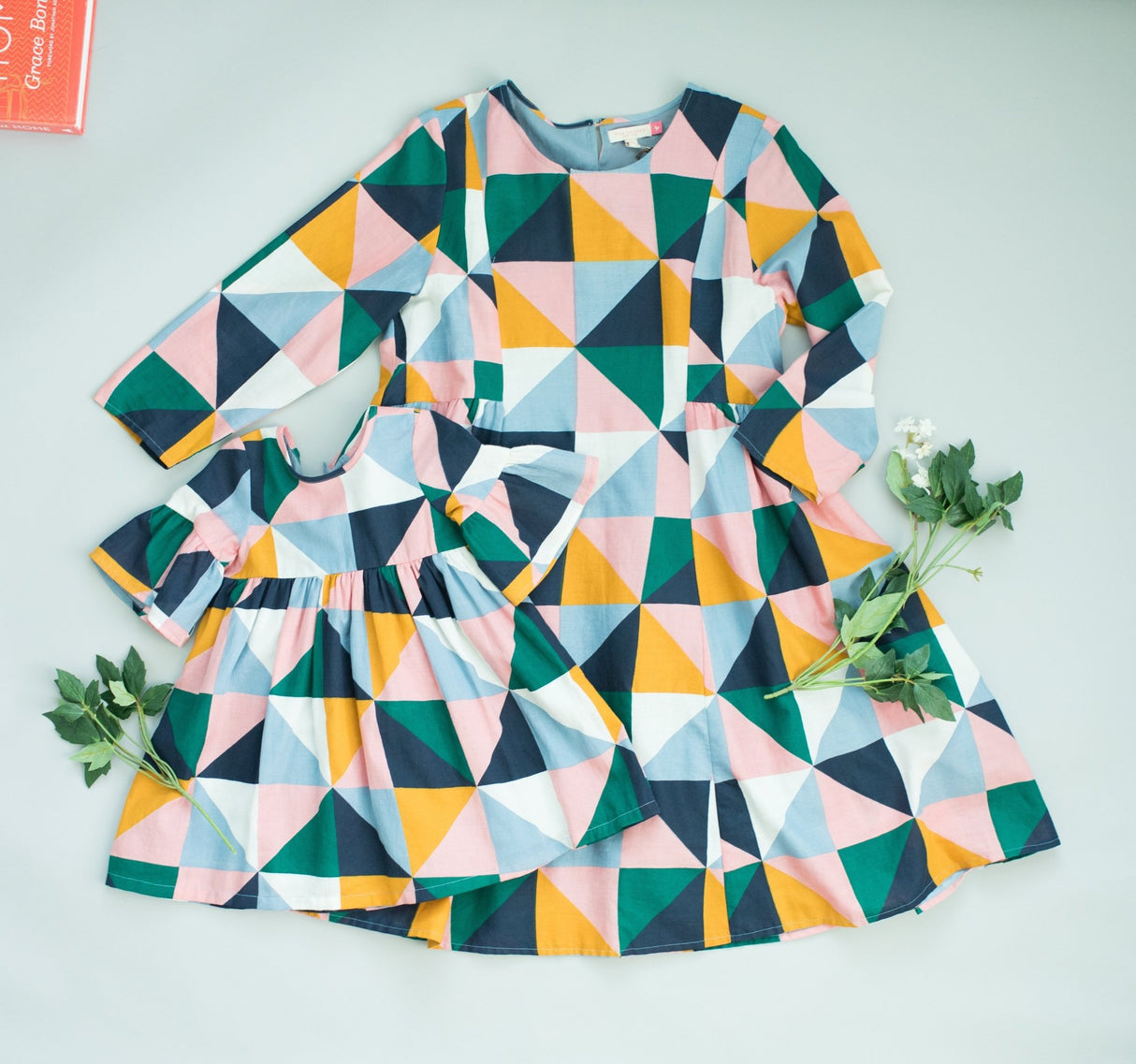 Pink Chicken Heather Dress - Tadpole