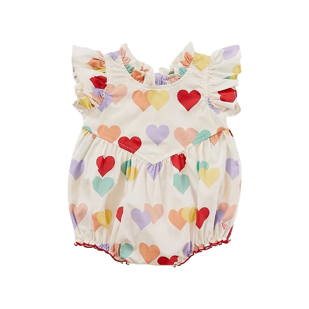 Pink Chicken Multi Heart Baby Jennifer Bubble - Tadpole