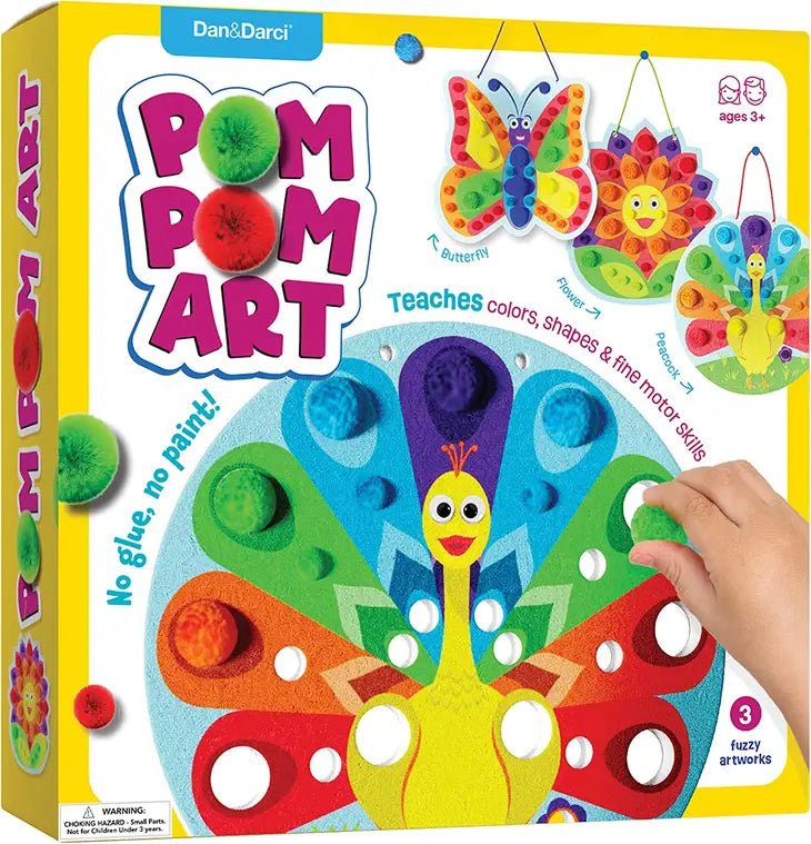 Pom Pom Arts & Crafts Kit for Toddlers - Tadpole