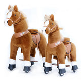 Pony Cycle U series Brown Horse with White Hoof - Tadpole