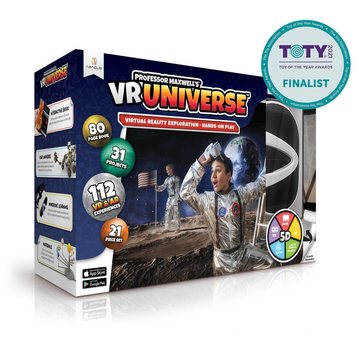 Professor Maxwell's Virtual Reality Space Science Kit for Kids - VR Universe - Tadpole