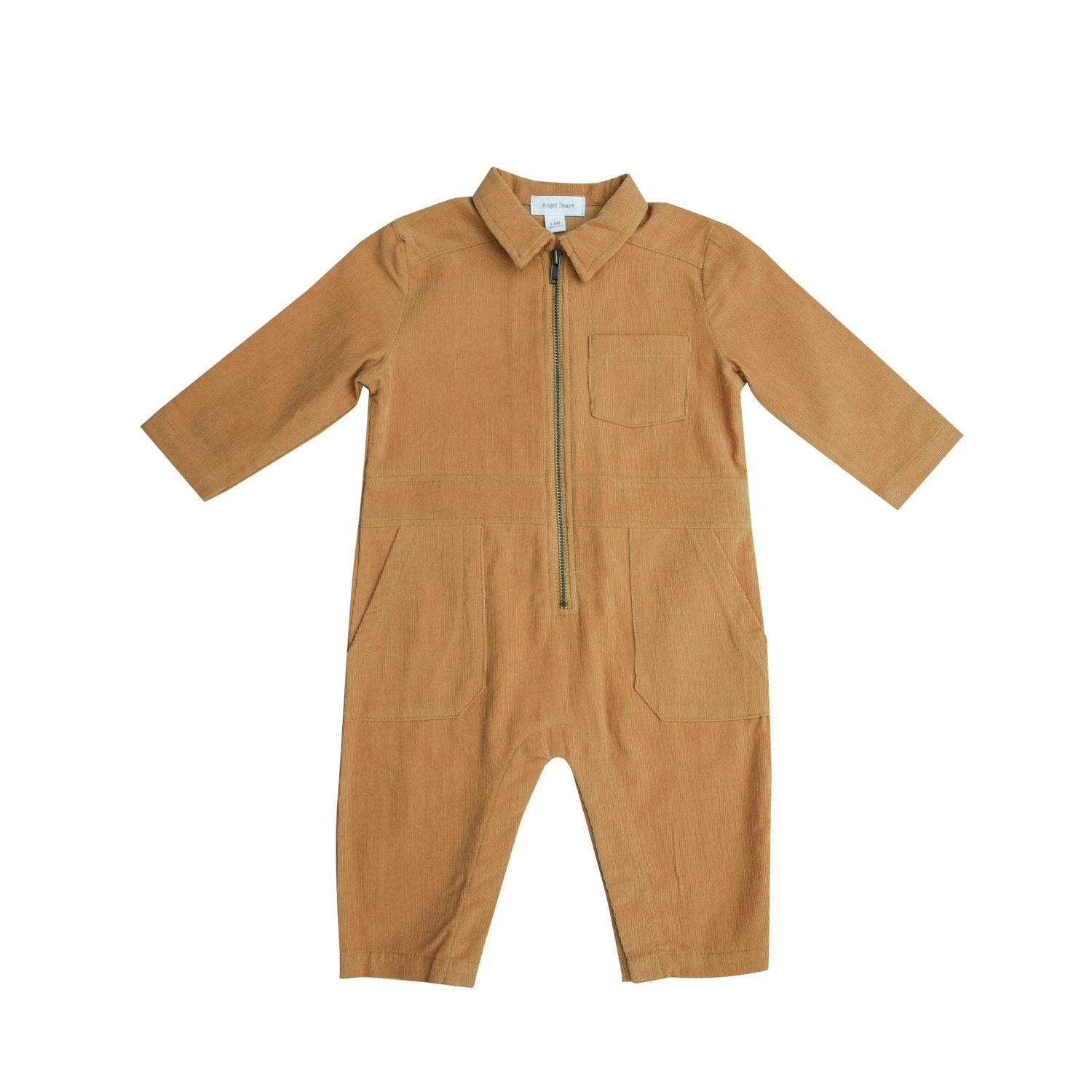 Retro Honey Corduroy Jumpsuit - Tadpole