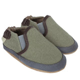Robeez Olive Green Soft Soles - Tadpole