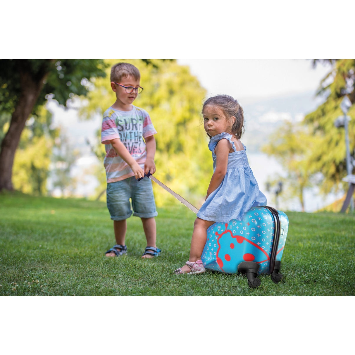 Rode-On Trolley XL Ladybug - Tadpole