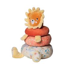 Safari Lion Plush Stacker - Tadpole