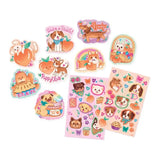 Scented Scratch Stickers: Puppies And Peaches - Tadpole