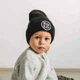 Seaslope Toddler Beanie With Embroidered Patch - Tadpole