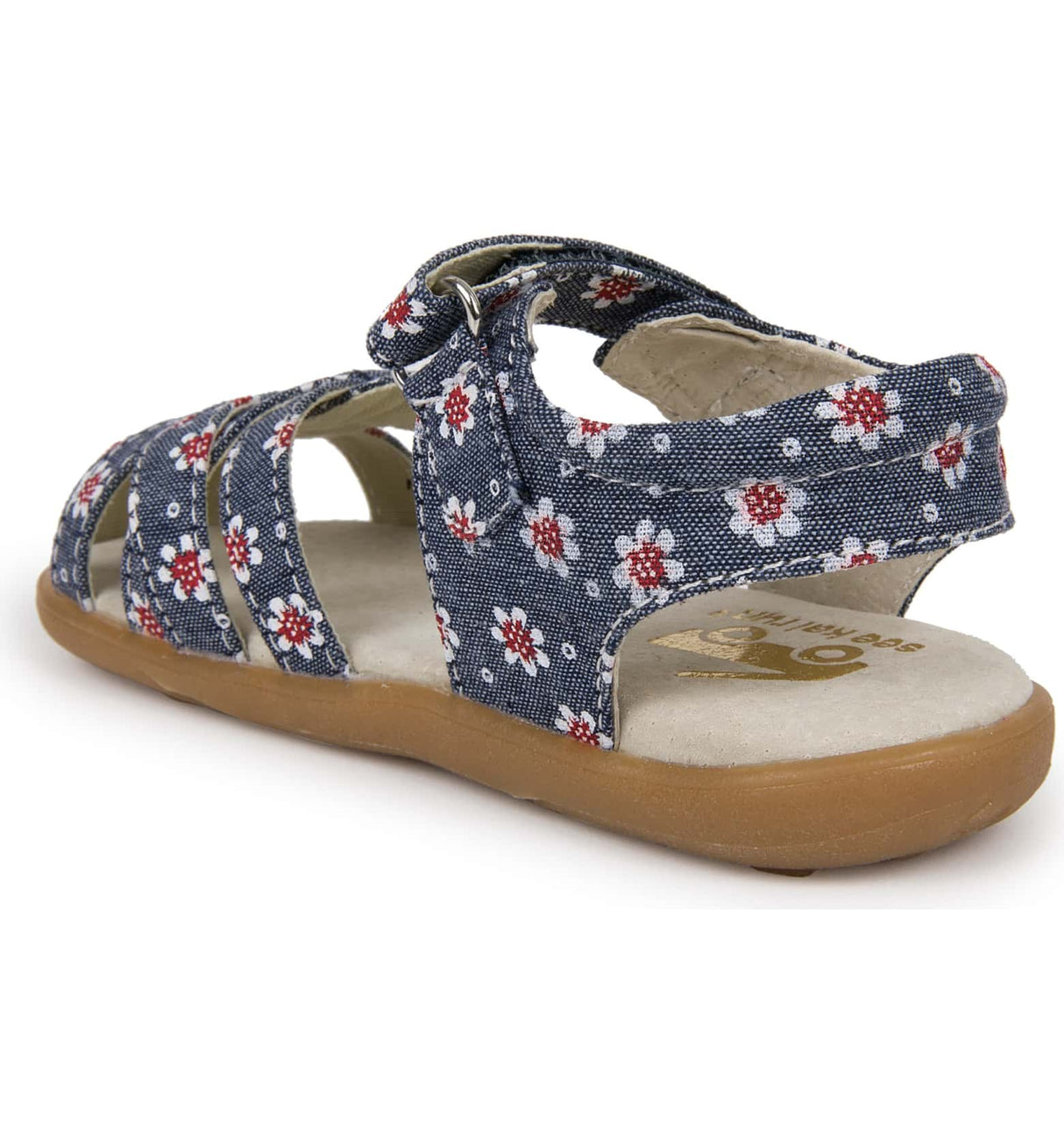 See Kai Run Camila II Sandal Chambray Flowers - Tadpole
