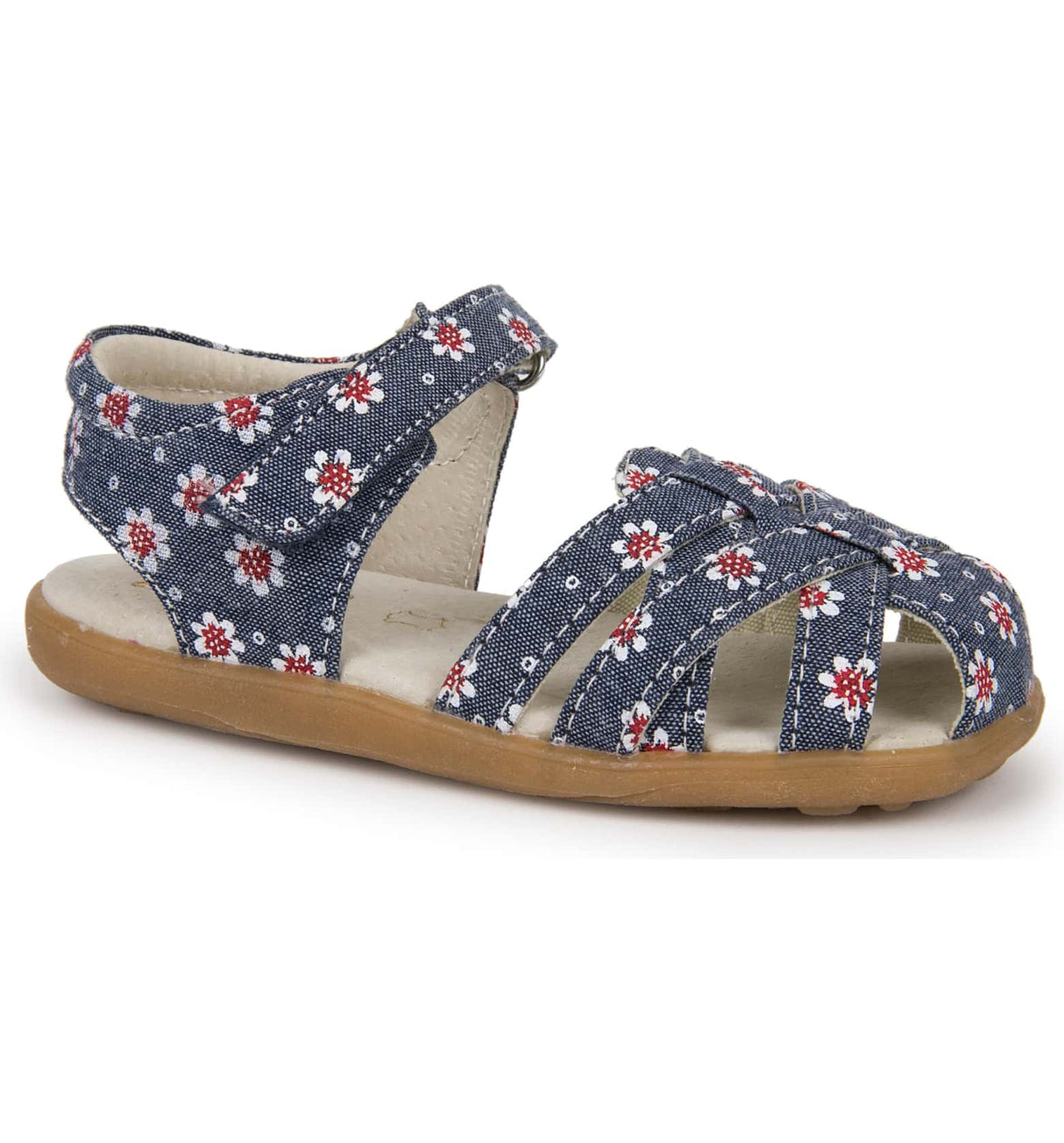 See Kai Run Camila II Sandal Chambray Flowers - Tadpole