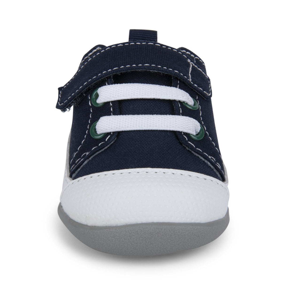 See Kai Run First Walker Stevie II | Navy/Green - Tadpole