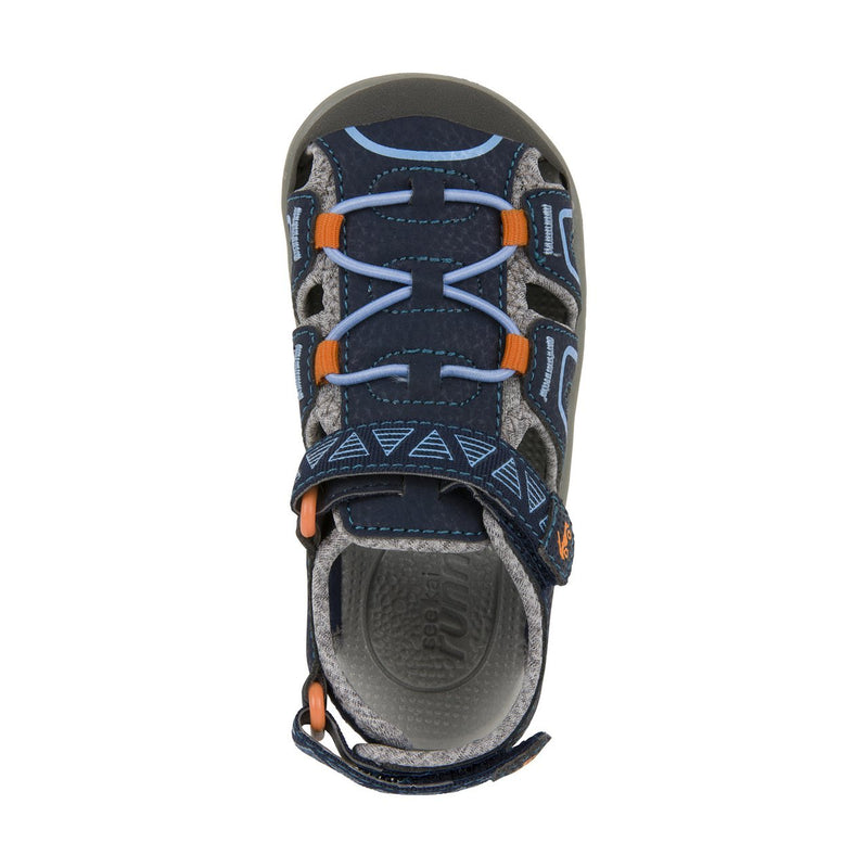 See Kai Run Lincoln IV - Navy/Orange - Tadpole