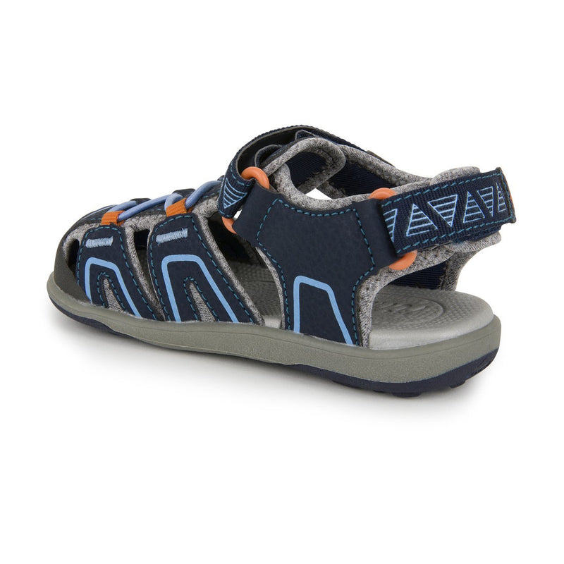 See Kai Run Lincoln IV - Navy/Orange - Tadpole