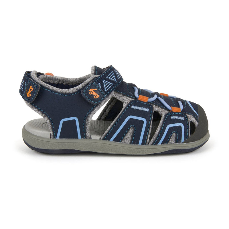 See Kai Run Lincoln IV - Navy/Orange - Tadpole