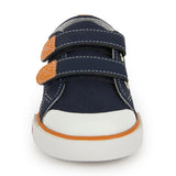 See Kai Run Sneaker Russell Navy/Orange - Tadpole