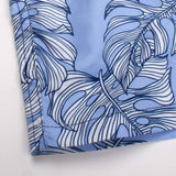 Shade Critters Baby & Boy Swim Trunks - Blue Leaf - Tadpole