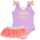Shade Critters One-Piece with Tutu - Pur Pool Hair - Tadpole