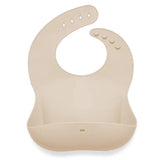 Silicone Baby Bib Roll Up & Stay Closed - Tadpole