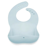 Silicone Baby Bib Roll Up & Stay Closed - Tadpole