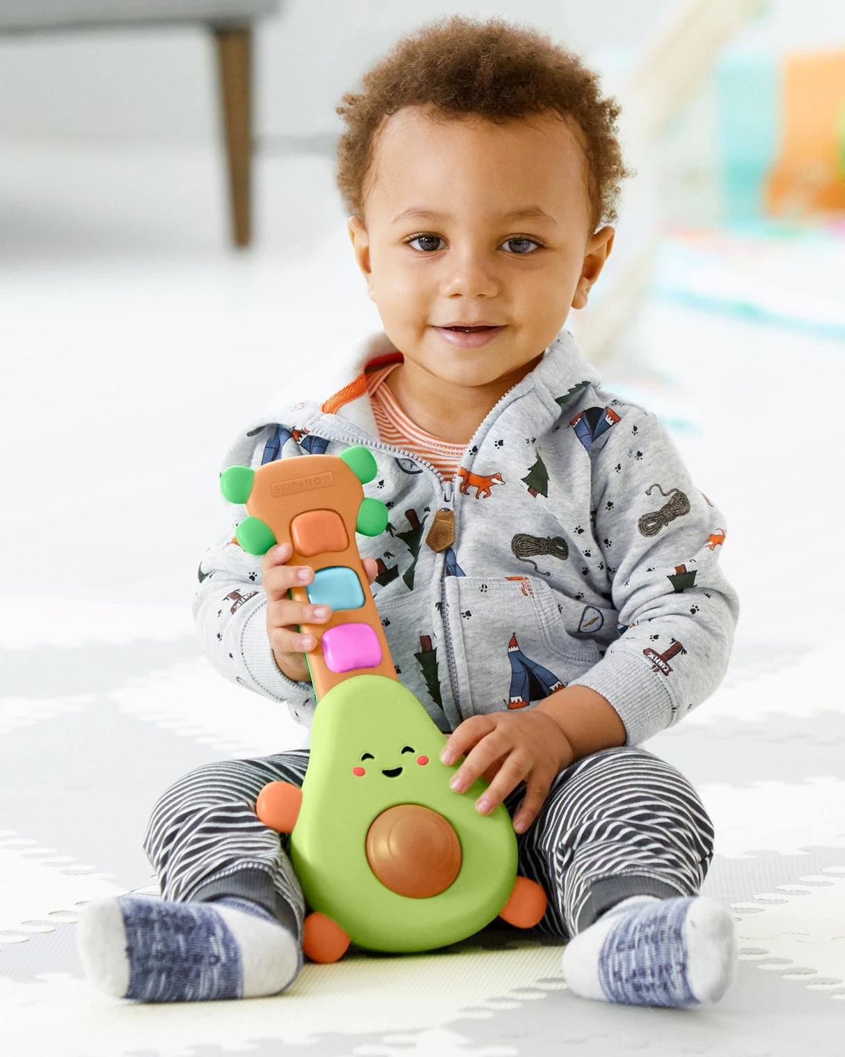 Skip Hop Farmstand Rock-A-Mole Guitar - Tadpole