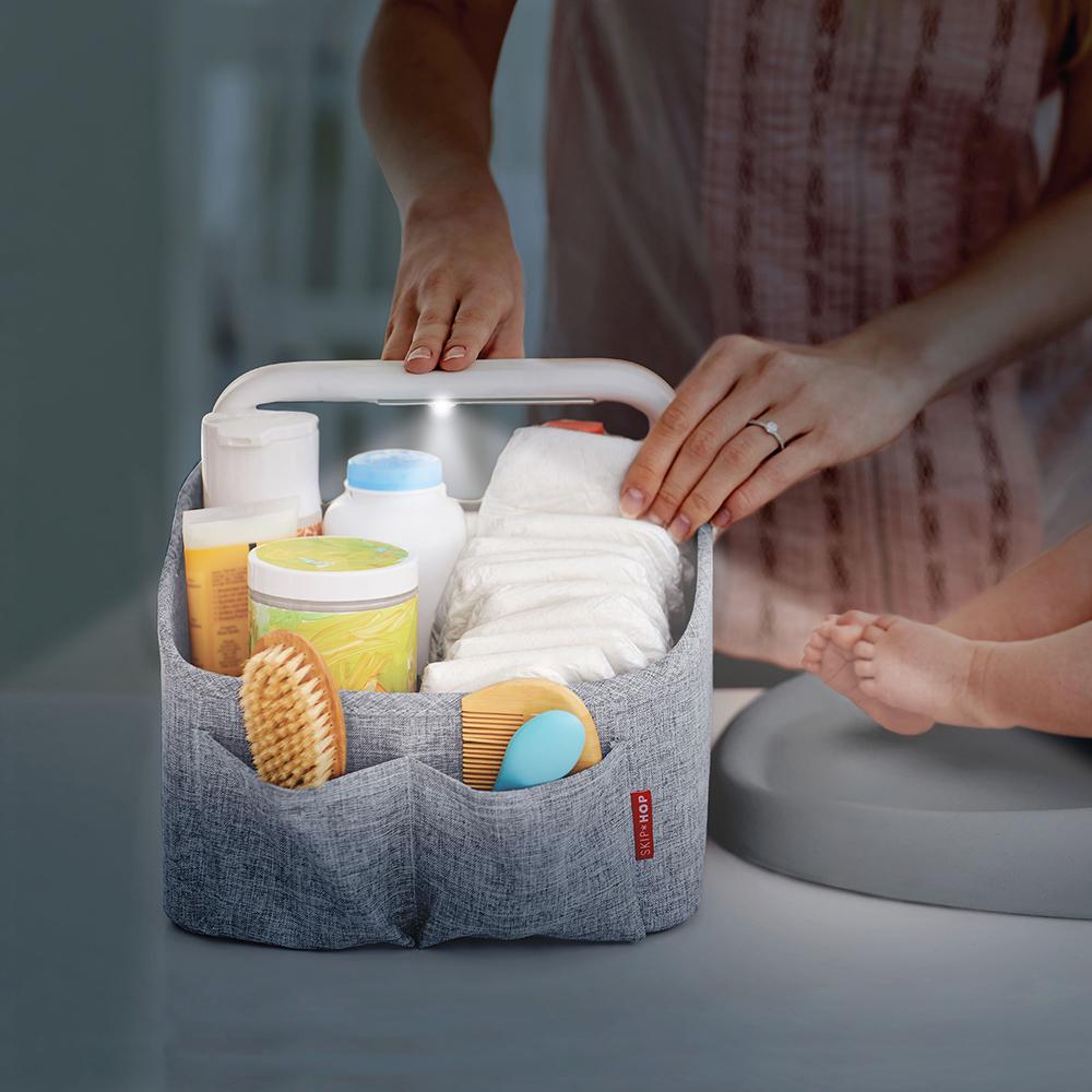 Skip Hop Light-Up Diaper Caddy - Tadpole