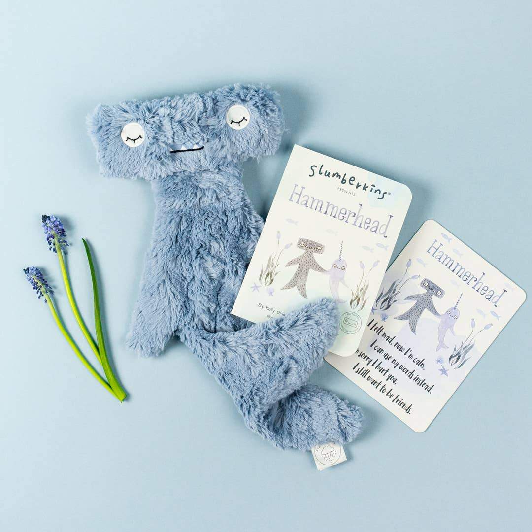 Slumberkins Hammerhead Snuggler - Tadpole