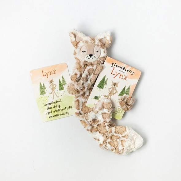 Slumberkins Lynx Snuggler - Tadpole