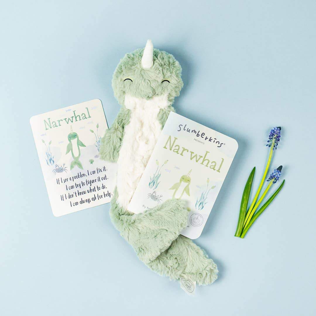 Slumberkins Narwhal Snuggler - Tadpole
