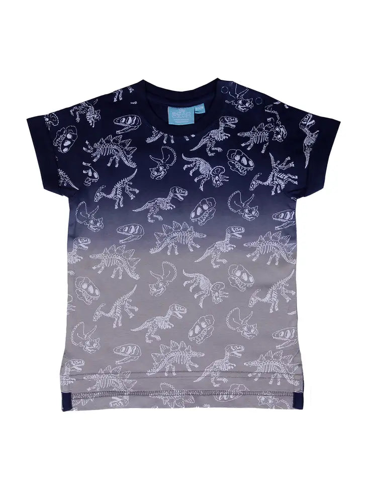 S/S Crew Aop Dip Dye - Toddler - Tadpole