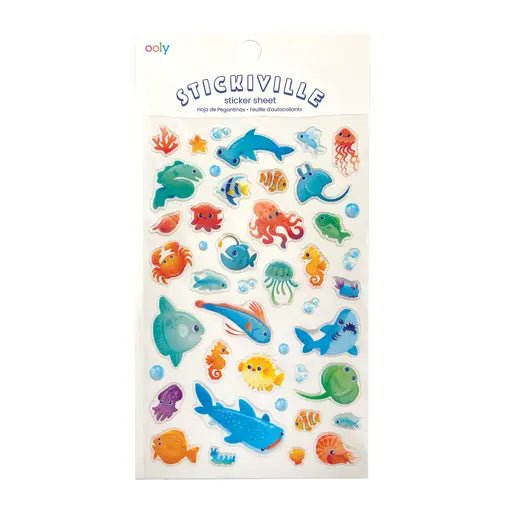 Stickiville Standard - Blue Ocean (Clear Epoxy) - Tadpole
