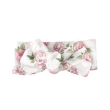 Sugar + Maple Bow - Pink Peonies - Tadpole