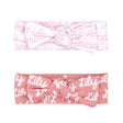 Sugar + Maple Bow - Repeating Name - Tadpole