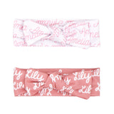 Sugar + Maple Bow - Repeating Name - Tadpole