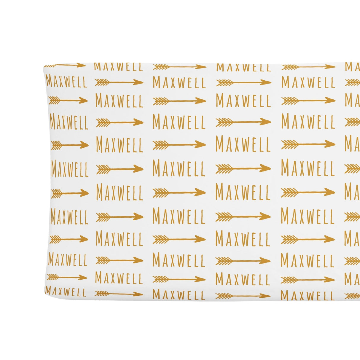 Sugar + Maple Changing Pad Cover - Arrow - Tadpole