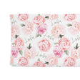 Sugar + Maple Changing Pad Cover - Peach Peony Blooms - Tadpole