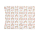 Sugar + Maple Changing Pad Cover - Rainbow Neutral - Tadpole