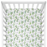 Sugar + Maple Crib Sheet - Pine Tree - Tadpole