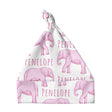 Sugar + Maple Knotted Baby Hat - Elephant Pink - Tadpole