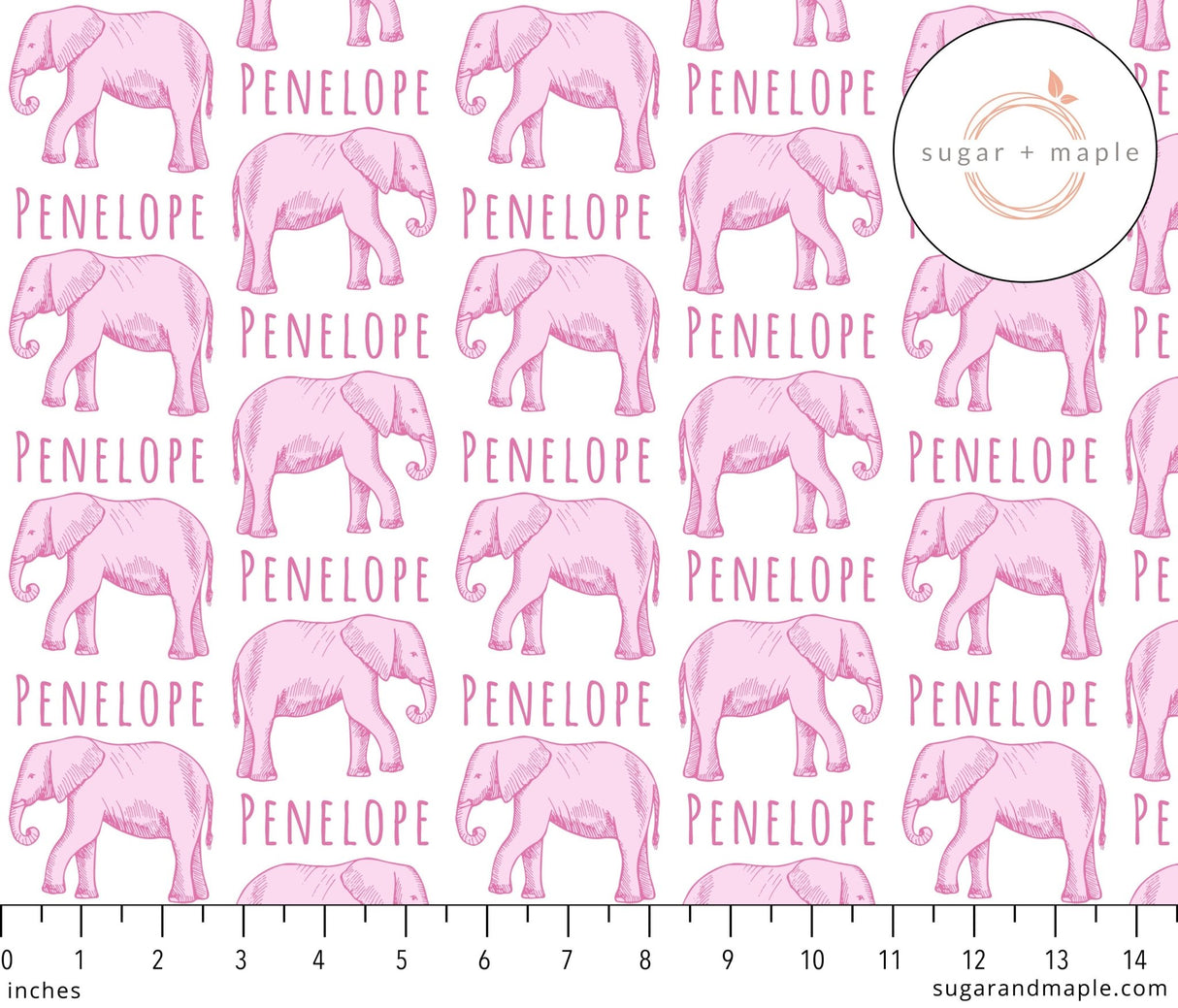 Sugar + Maple Large Blanket & Hat Set - Elephant Pink - Tadpole