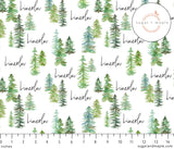 Sugar + Maple Large Blanket & Hat Set - Pine Tree - Tadpole