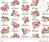 Sugar + Maple Large Blanket & Hat Set - Retro Rose - Tadpole