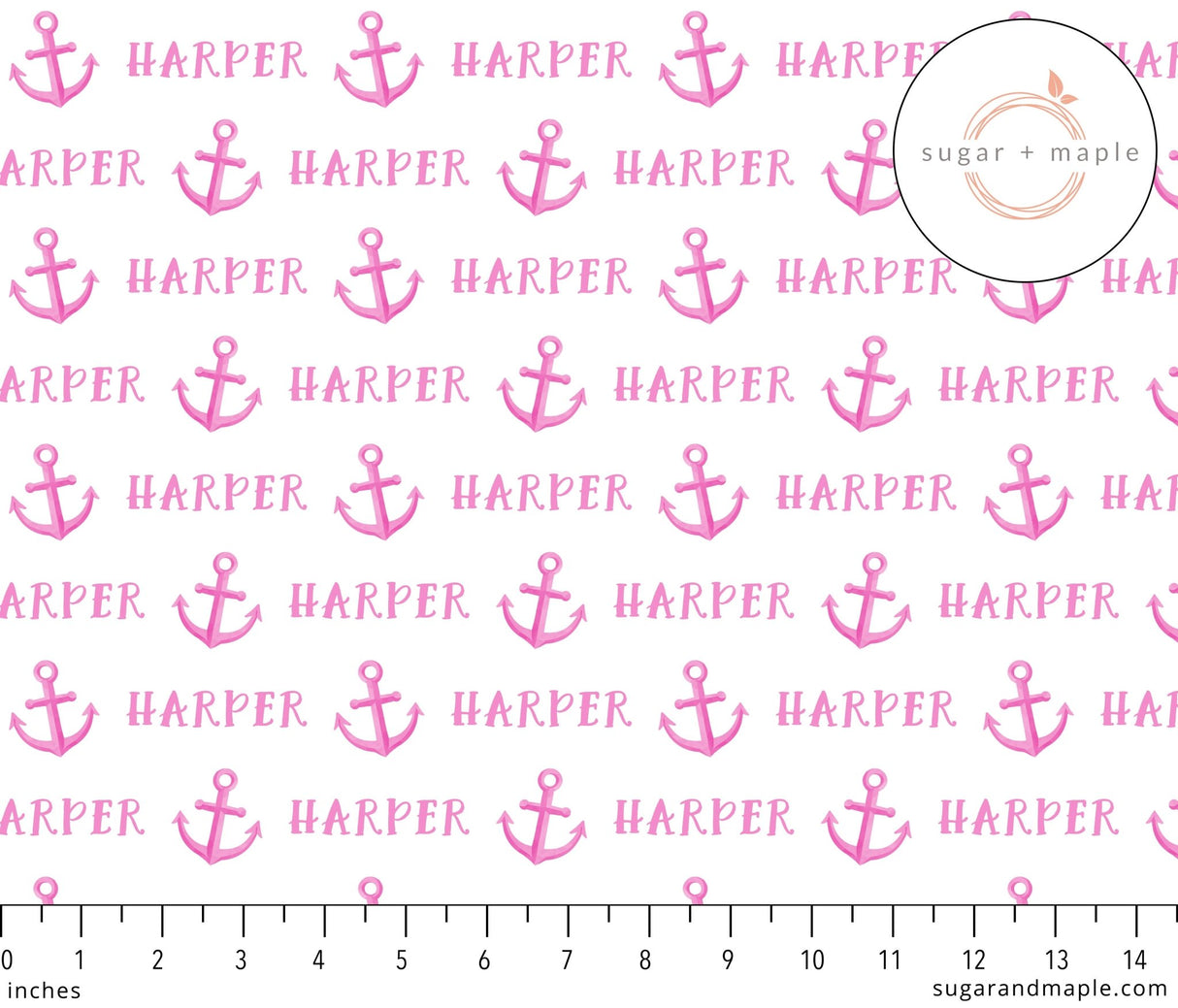 Sugar + Maple Large Stretchy Blanket - Anchor Pink - Tadpole