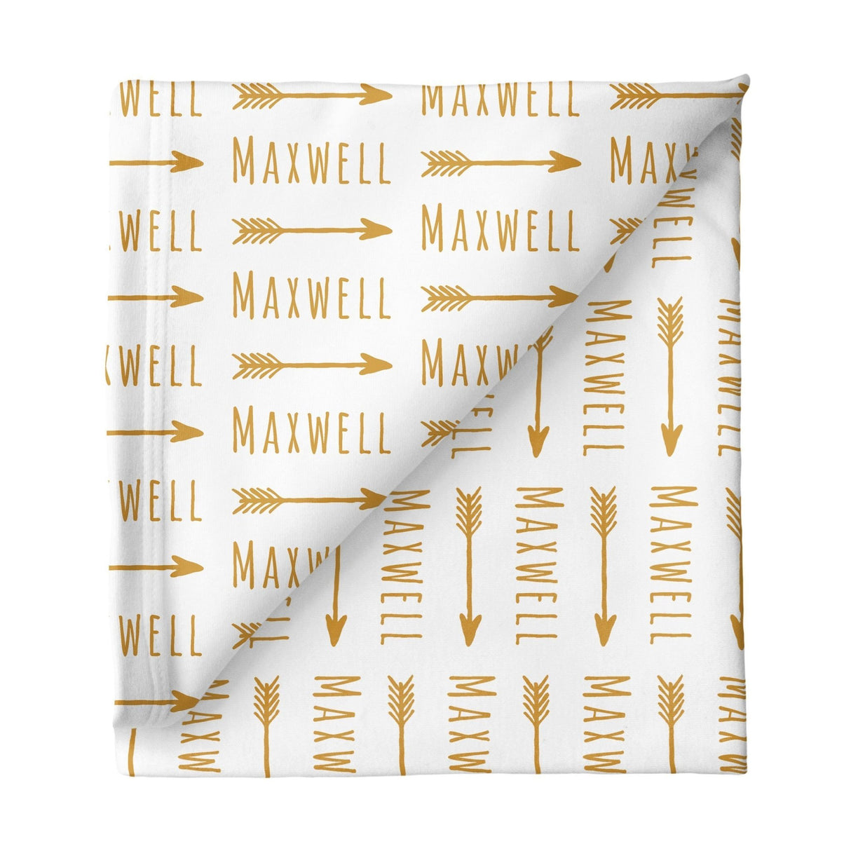 Sugar + Maple Large Stretchy Blanket - Arrow - Tadpole