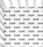 Sugar + Maple Personalized Crib Sheet - Repeating Name Horizontal - Tadpole