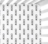 Sugar + Maple Personalized Crib Sheet - Repeating Name Vertical - Tadpole