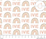 Sugar + Maple Small Blanket & Hat Set - Rainbow Neutral - Tadpole