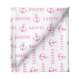 Sugar + Maple Small Stretchy Blanket - Anchor Pink - Tadpole