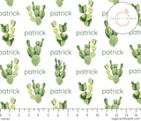 Sugar + Maple Small Stretchy Blanket - Cactus - Tadpole