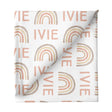 Sugar + Maple Small Stretchy Blanket - Rainbow Neutral - Tadpole